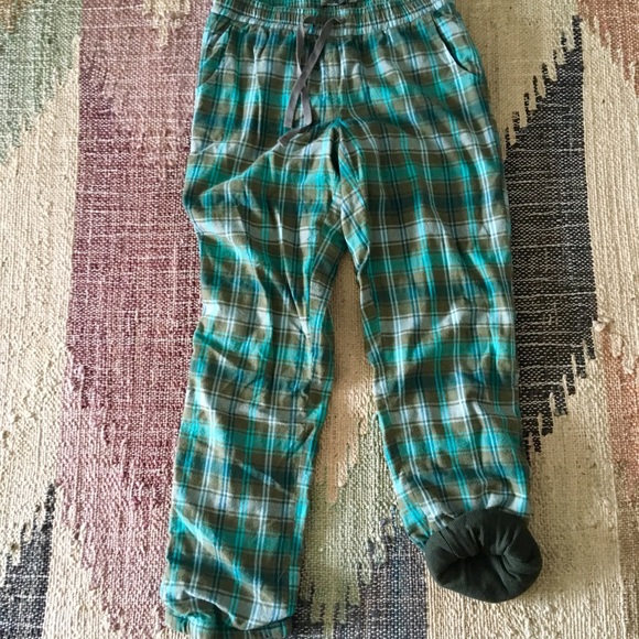 lined pajama pants
